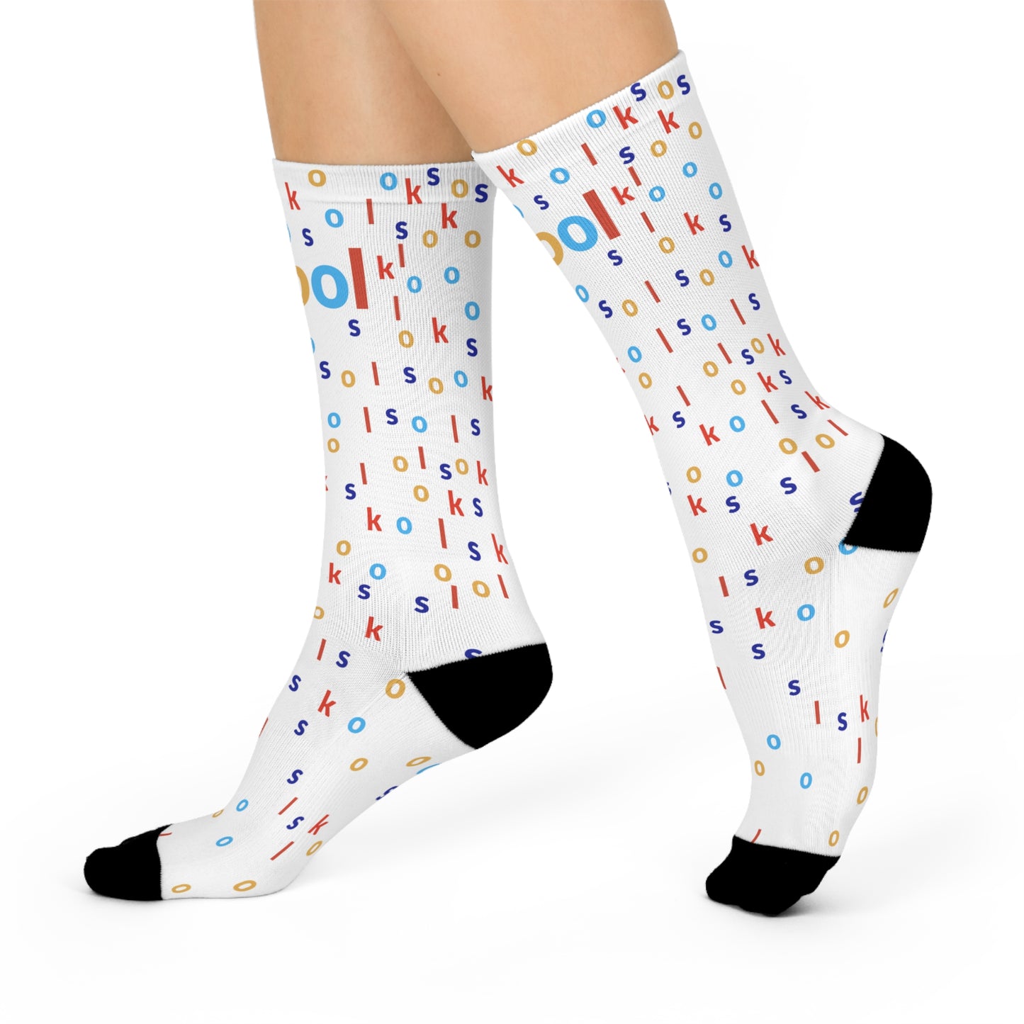 Chaos Skool crew socks